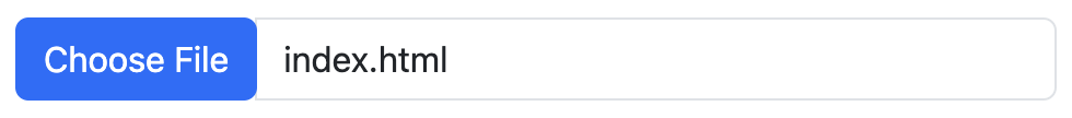 file input with file name